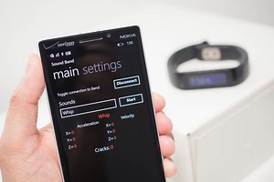 Sound Band lets you make sound effects on Windows Phone by moving your Microsoft Band