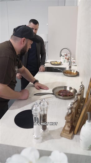 Invisacook is an invisible induction cooking system designed to maximize usable space in the kitchen. By removing the need for a traditional cooktop, the entire countertop becomes a multifunctional surface—used for cooking, food preparation, dining, and everyday activities. This space-saving solution is ideal for small apartments, compact kitchens, studio layouts, and open-plan living spaces where every centimeter matters. With the cooking system installed beneath the ceramic surface, the kitche