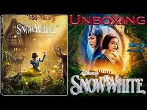 Snow White 2025 Blu Ray (Review and Unboxing) (Rachel Zegler, Gal Gadot)