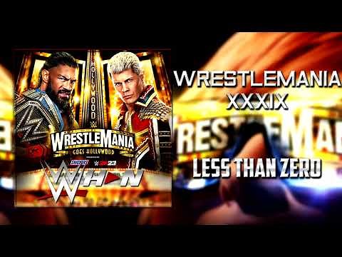 WWE: WrestleMania 39 | The Weeknd - Less Than Zero [Official Theme] + AE (Arena Effects)