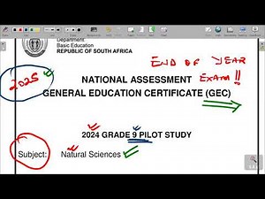 Natural Sciences Grade 9 Term 4 GEC Revision