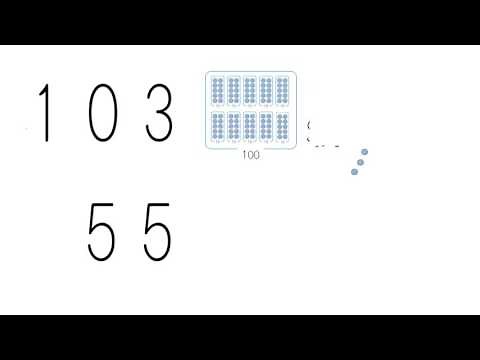 【小２ 算数（さんすう）】３けた－２けたのひき算（十のくらいが0のくりさがり）