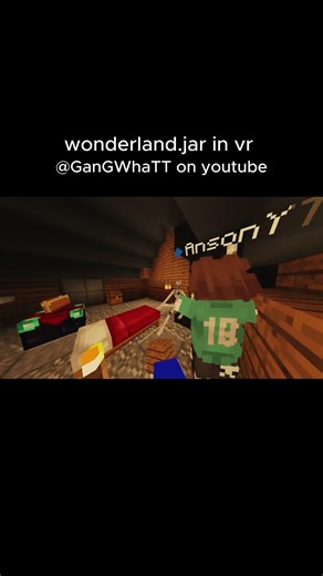 Wonderland.jar in Minecraft Vr #horror #vr #viral #minecraft