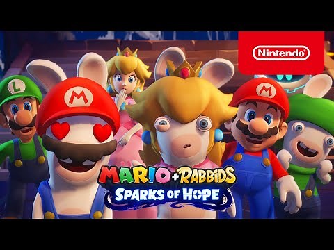 Mario + Rabbids Sparks Of Hope - Gameplay Sneak Peek Trailer (Nintendo Switch)