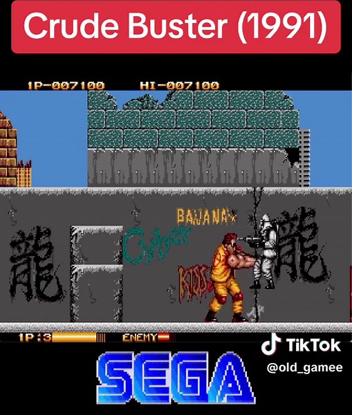 Crude Buster (1991) - Retro Gaming Nostalgia