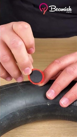 Inner Tube Leak Finder Trick 💨 #diy #innertube #leak #trick