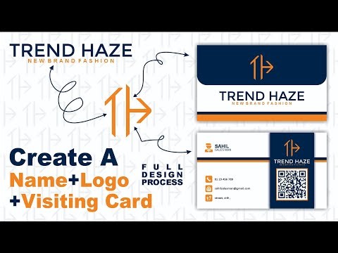 How to Design Logo & Visiting Card in CorelDRAW | Step-by-Step Tutorial for Beginners | Pixelic GFX