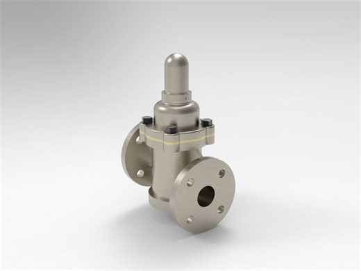 溢流阀爆炸动画渲染（Solidworks Keyshot）