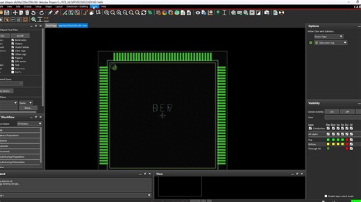 20 使用Cadence17.4 教学IPC-7351 Mentor graphics LP wizard创建stm32 LQFP144PCB封装