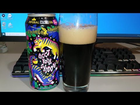 Flying monkeys Imperial Black IPA 8.3%