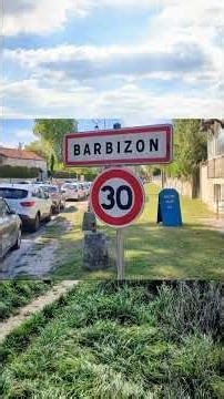 Le magnifique village de Barbizon