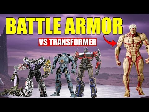 Armored Titan vs Transformer Monsters | 3D Transformer Monsters Size Comparison 2025