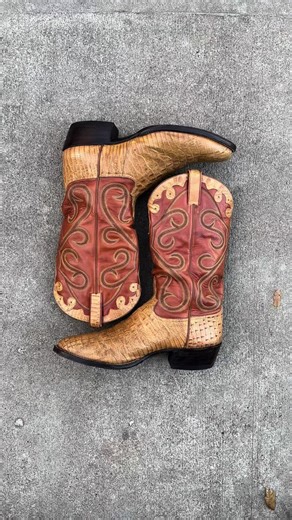 Rios of Mercedes Custom Hornback Lizard Boots