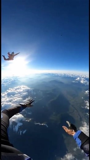 Falling Through the Clouds 😳🔥 | Epic Skydiving POV