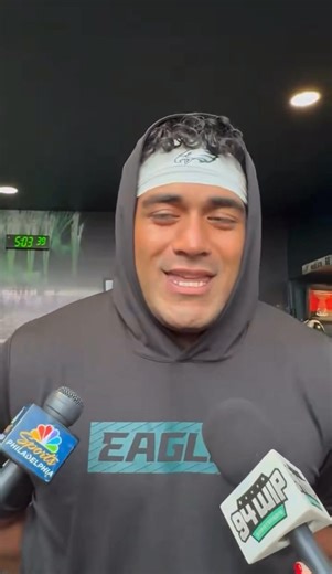 182K views · 4.2K reactions | Jordan Mailata shaved his beard.  | Sportsradio WIP | Facebook