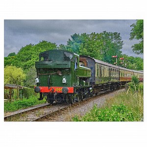 Western Steam Train Jigsaw Puzzle, 500-piece Railway Heritage - Etsy UK