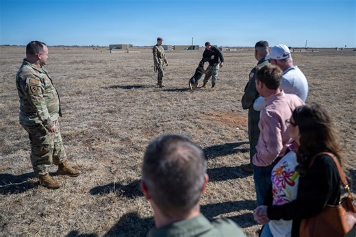 Honorary commanders get immersive tour of Altus AFB