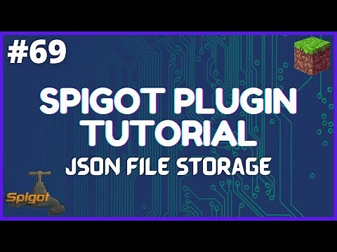 Spigot Plugin Development - 69 - JSON File Storage with SimpAPI & Gson
