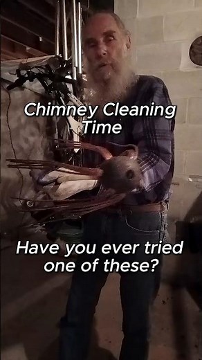 Chimney cleaning device