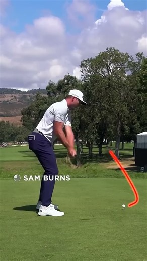PGA Power Hitter Sam Burns Awesome Swing Motion & Slow Motion 2025