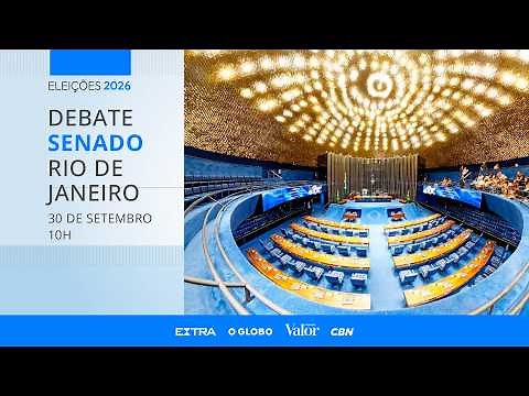 Debate com os candidatos ao Senado pelo Rio de Janeiro