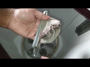 Lg Semi Automatic washing machine se Lint filter/collector ko kaise nikale || kasie lagaye?