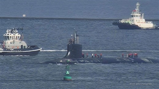 US Navy fast-attack submarine surfaces near Japan, China