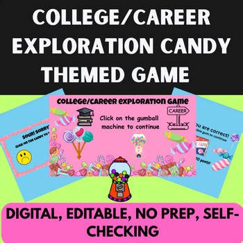 No prep Career Exploration Activity Middle & High School Grades 7-12
