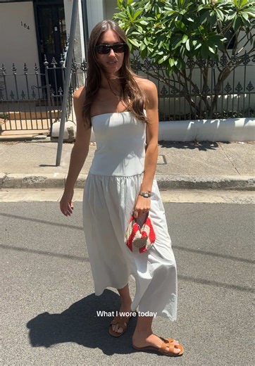 Mason Essential Dress Outfit for Lunch at Saint Peters