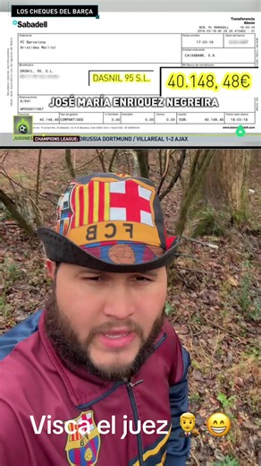 Escándalo de cheques del Barcelona en el fútbol