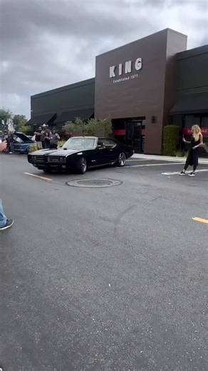 @fastmontysgarage Mike’s ‘69 Pontiac GTO heading out for second half of @qruisinpch. Once known as Project Green Envy, Mike’s GTO came back to life thanks to countless hours of learning from YouTube tutorials. Quite amazing must say. #gto #pontiac #pontiacgto #pontiac_lovers #musclecar #classiccar #restomod #prostreet #streetmachine | So Cal Classic Car Storage