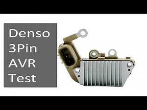Mastering Toyota Car Alternator's 3-Pin AVR Testing: Expert Guide