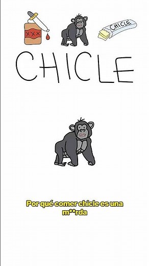 POR QUÉ ES MALO COMER CHICLE