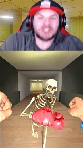 BOXING WITH BONES! #meme #backrooms #gmod