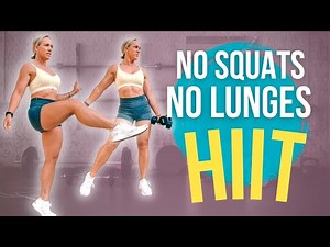 Knee Friendly HIIT Workout with Weights | NO SQUATS + NO LUNGES + NO JUMPING