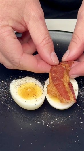 168K views · 4.5K reactions | Breadless Bacon Egg and Cheese Sandwich | Drew Cooks | Facebook