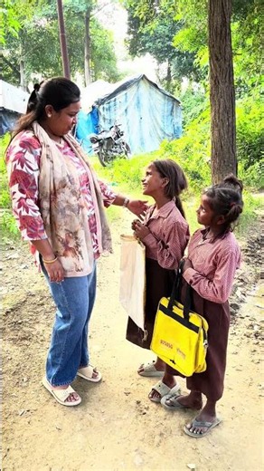 She Was Carrying Her Books in a Plastic Bag #short