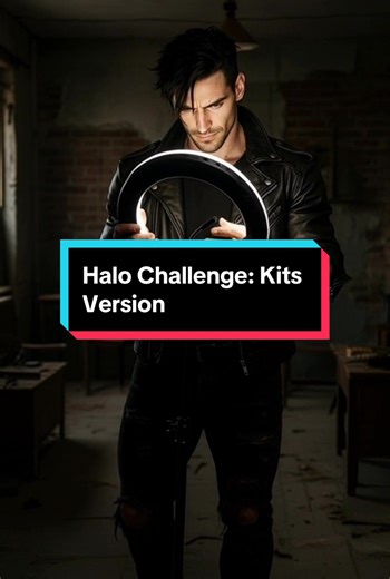 Halo tried to shine. I tried to behave. We both lost. Trouble wins. Bite. Break. Bye. 🖕🏻🔥🖤 #KitUnhinged #halochallenge #aicoven #grok