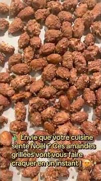 Amandes grillées maison ! ✨❤️
