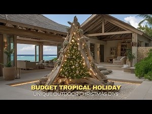 DIY Tropical Outdoor Christmas Decor on a Budget Unique & Festive Garden Ideas
