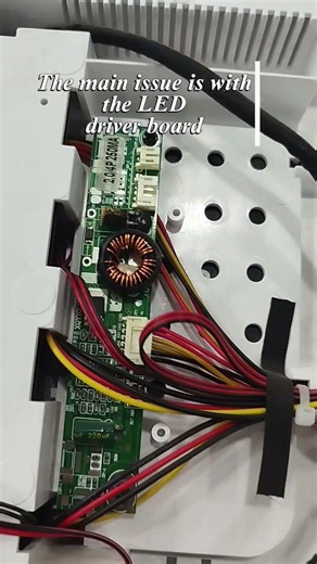 Replacing the backlight board (LED driver/inverter) on an all-in-one PC
