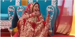 Bride Reveals Why She Laughed Hysterically On Stage