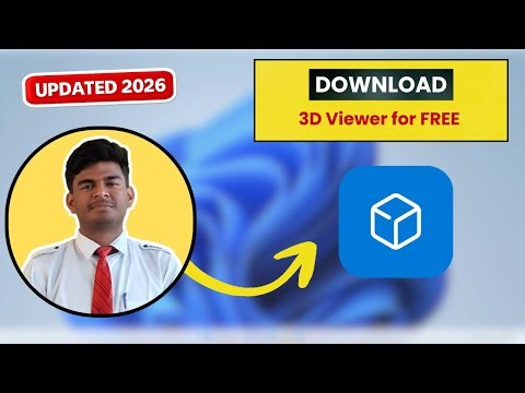 3D Viewer for FREE on Windows 10/11 (2026) | Open & View 3D Models Easily