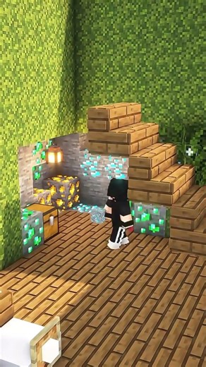 Awesome Minecraft underground base tutorial #minecraft #minecraftbuilding #gaming