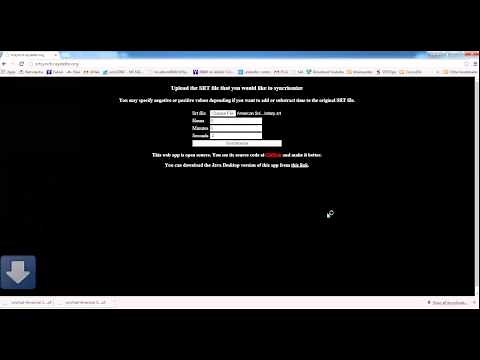 Cómo sincronizar archivos de subtítulos SRT sin descargar programas