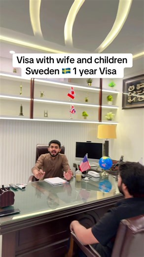 1 year Visa with wife and children from Pakistan to Europe study