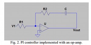 Pi controller op amplifier