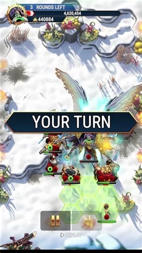 Custodes with Baldr vs Mythic 3 Mortarion (Lower Position) | 805K Damage | #tacticus #warhammer40k
