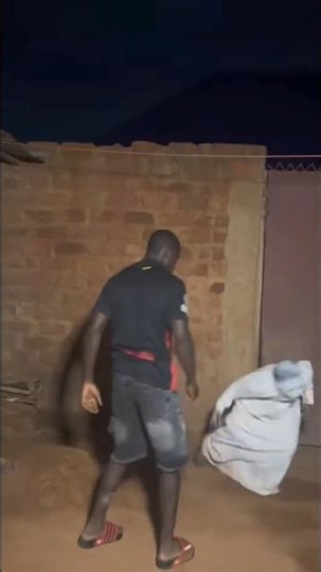 African ghost prank