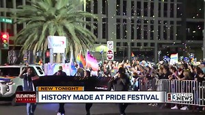 Las Vegas PRIDE Festival kicks off with historic parade in downtown Las Vegas https://bit.ly/2Mdz8Mt | KTNV Channel 13 Las Vegas